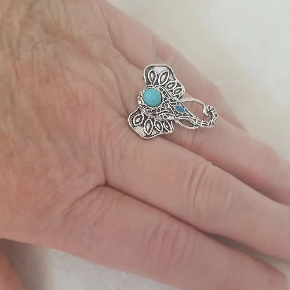 Elephant Ring size bohemian style adjustable